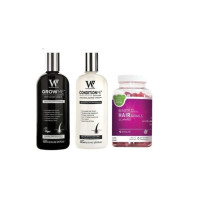 Watermans مجموعة العناية بالشعر الأصلية 100% - 3 قطع
