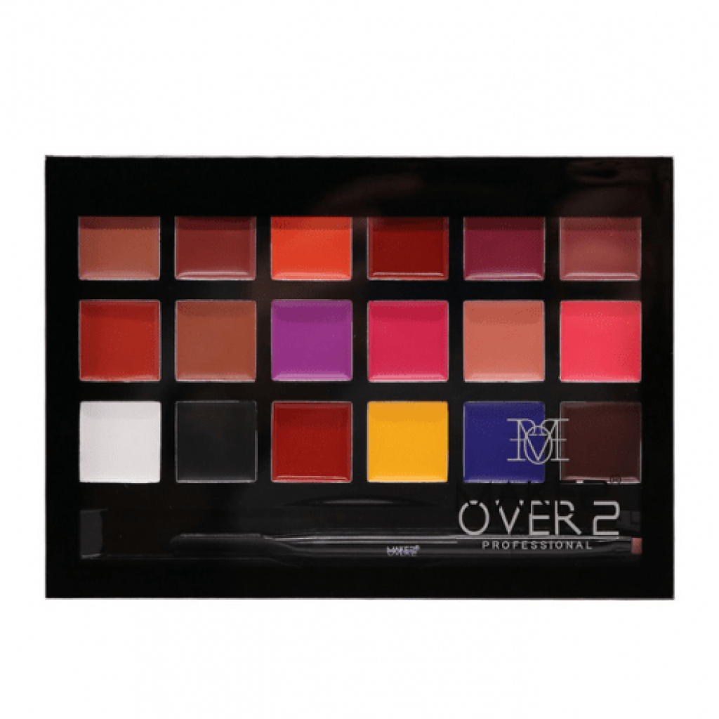 مجموعة احمر الشفاه الاحترافية من ميك اوفر 22 - M3701