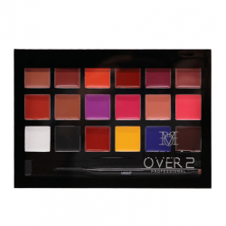 مجموعة احمر الشفاه الاحترافية من ميك اوفر 22 - M3701