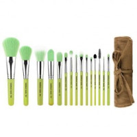 طقم فرش أخضر مكياج احترافية  من بديليوم تولز – 15 فرشة