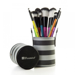 طقم فرش مكياج بوب ارت مكون من 10 قطع من بي اتش كوزماتيكس