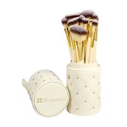 مجموعة فرش ستادد كوتشور لون بيج من بي اتش كوزمتكس - 12 قطعة