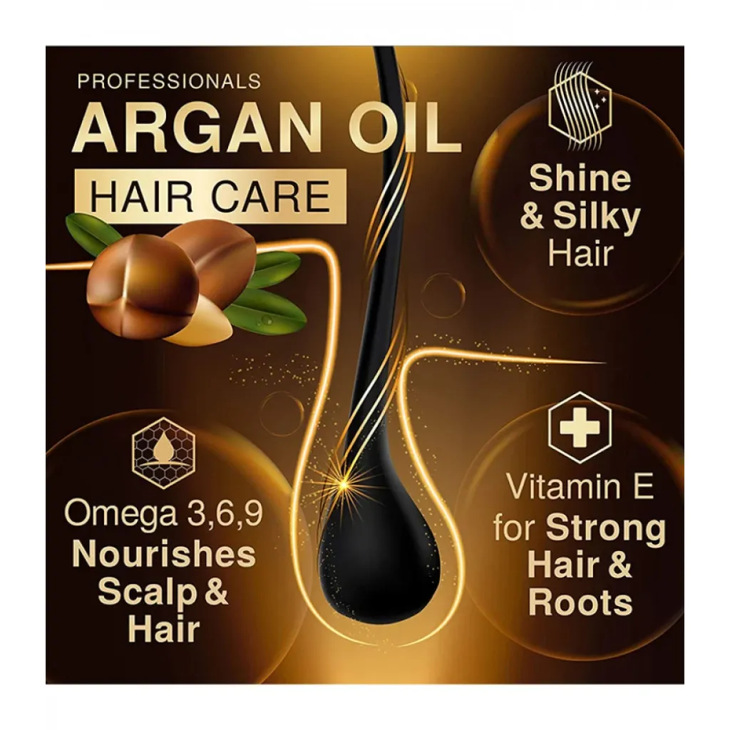 مجموعة العناية بالشعر  من ارجان ديلوكس 4 قطع