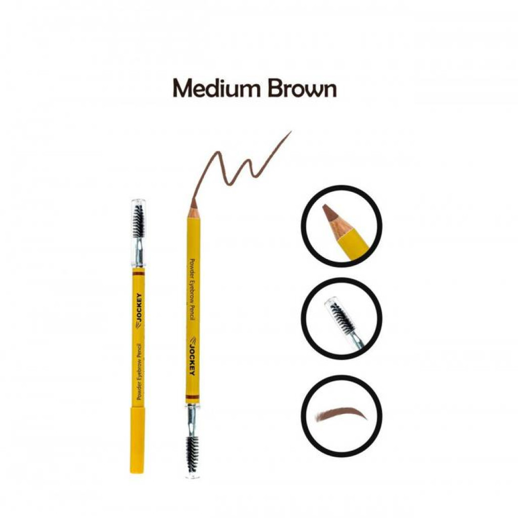 قلم  أي برو بودرة مديم براون من جوكي