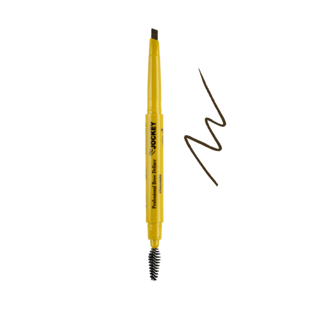 قلم الحواجب الثنائي -شوكليت  من جوكي