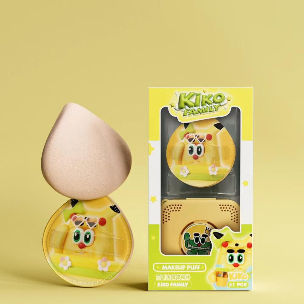 اسفنج مع حافظة كيكو فاملي من كي اس دي