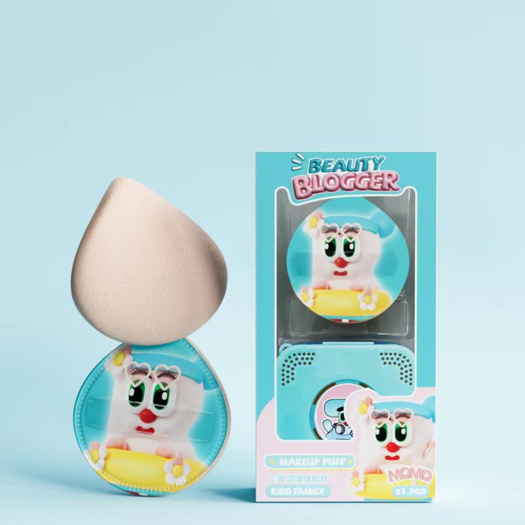 اسفنج بيوتي بلوجر مع حافظة من كي اس دي