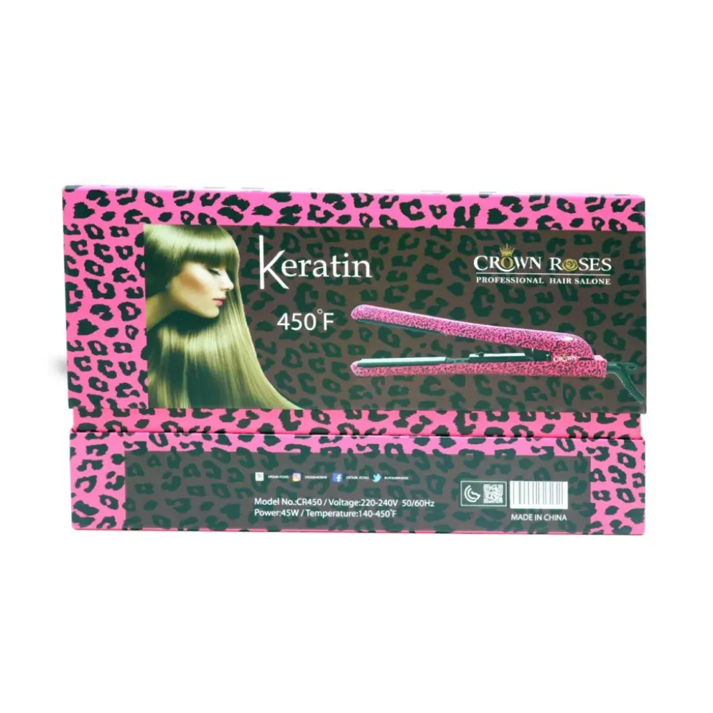 مملس شعر سيراميك صلب من كراون روزز موديل CR450