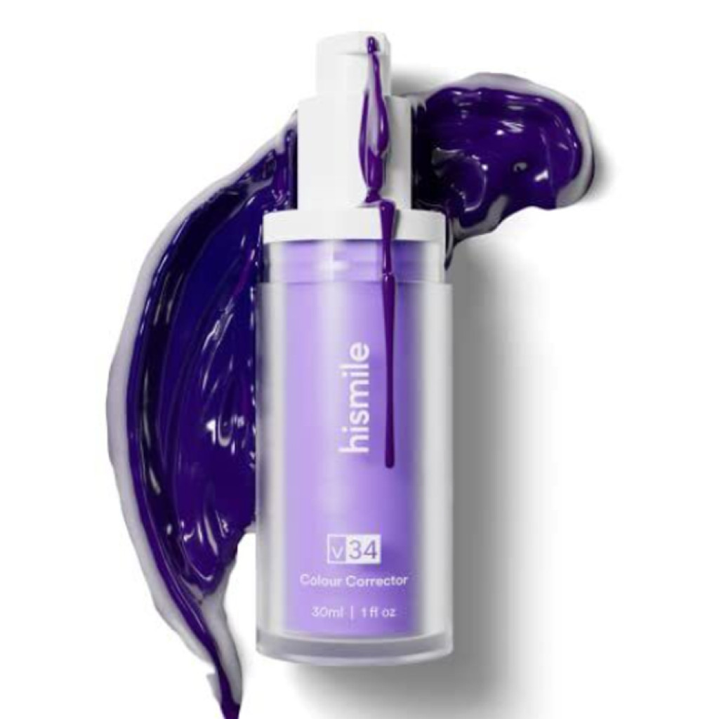  سيروم مصصح لون الاسنان البنفسجي V34  من هاي سمايل 30 مل
