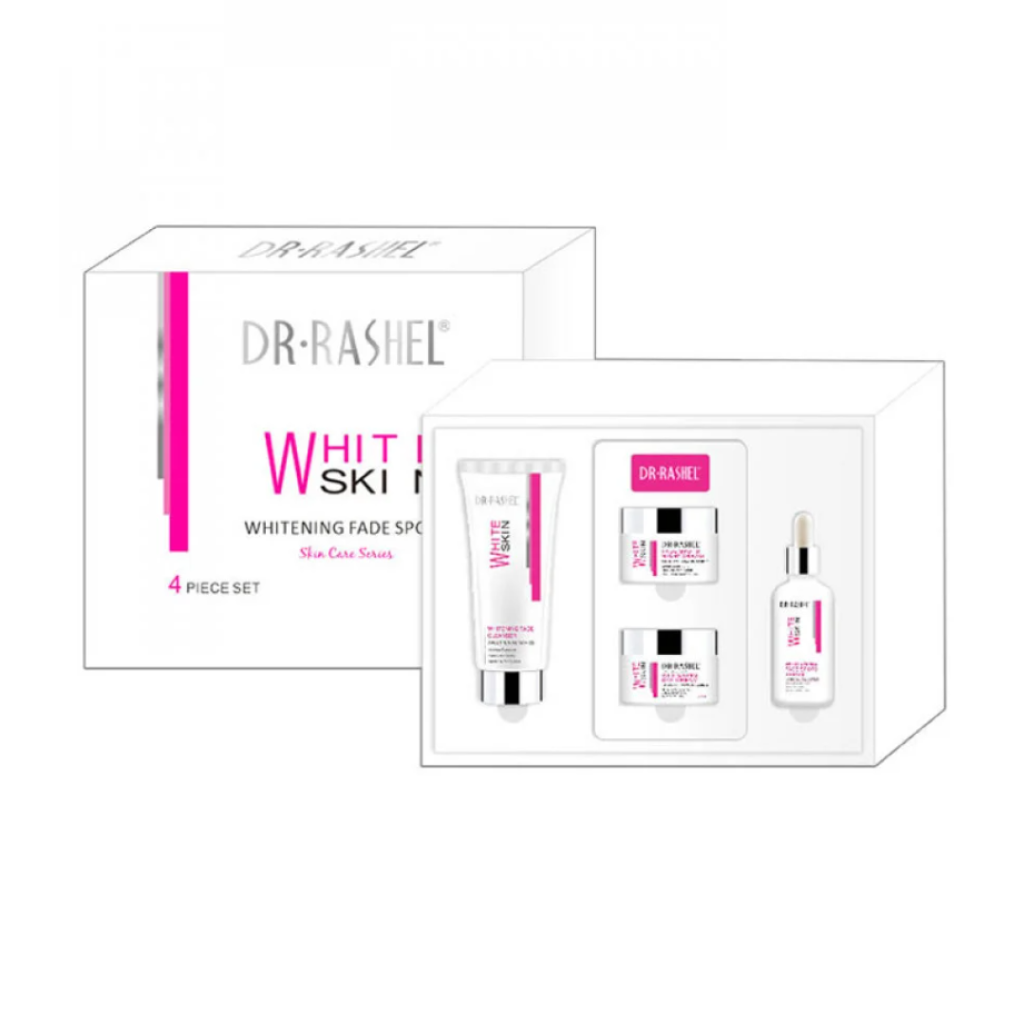مجموعة للعناية بالبشرة الباهته على البشرة 4 قطع من دكتور راشيل