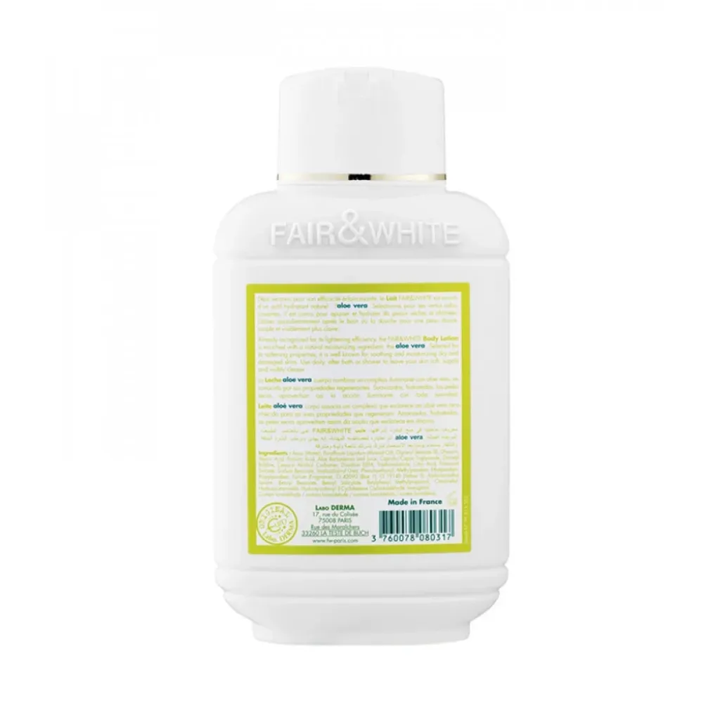 لوشن الوفيرا للجسم للتفتيح و الترطيب 485 مل - فير اند وايت