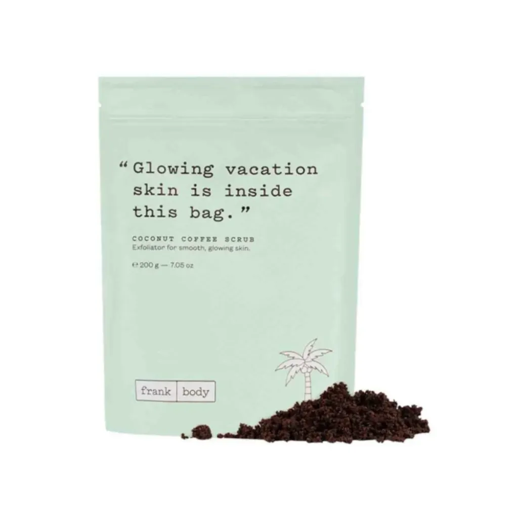 مقشر الجسم بالقهوة وجوز الهند من فرانك بودي 200مل