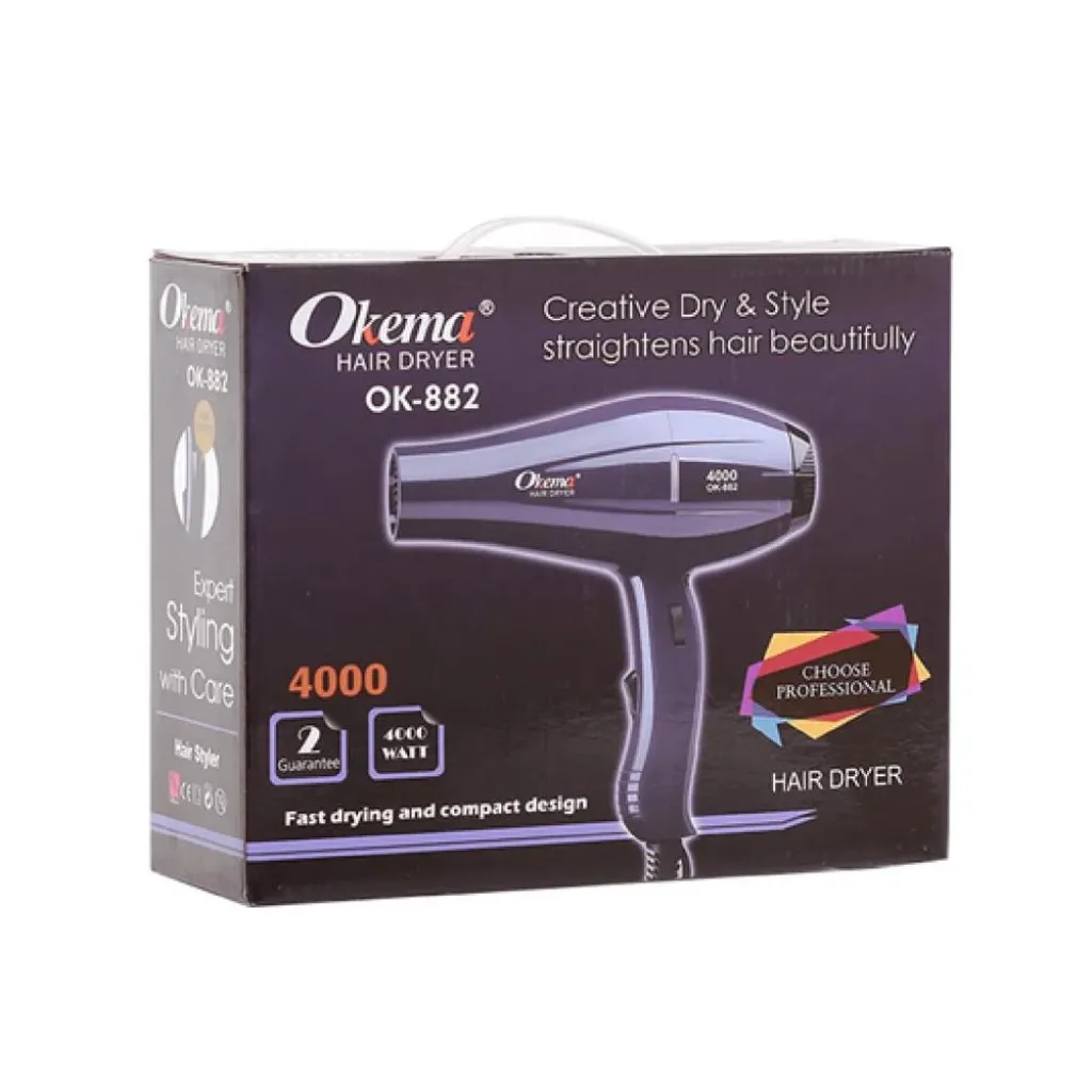 مجفف شعر من اوكيما - OK - 882