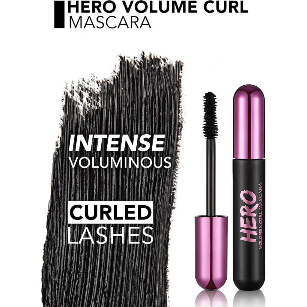  ماسكارا  فلورمار فوليوم اند كيرل من هيرو، أسود