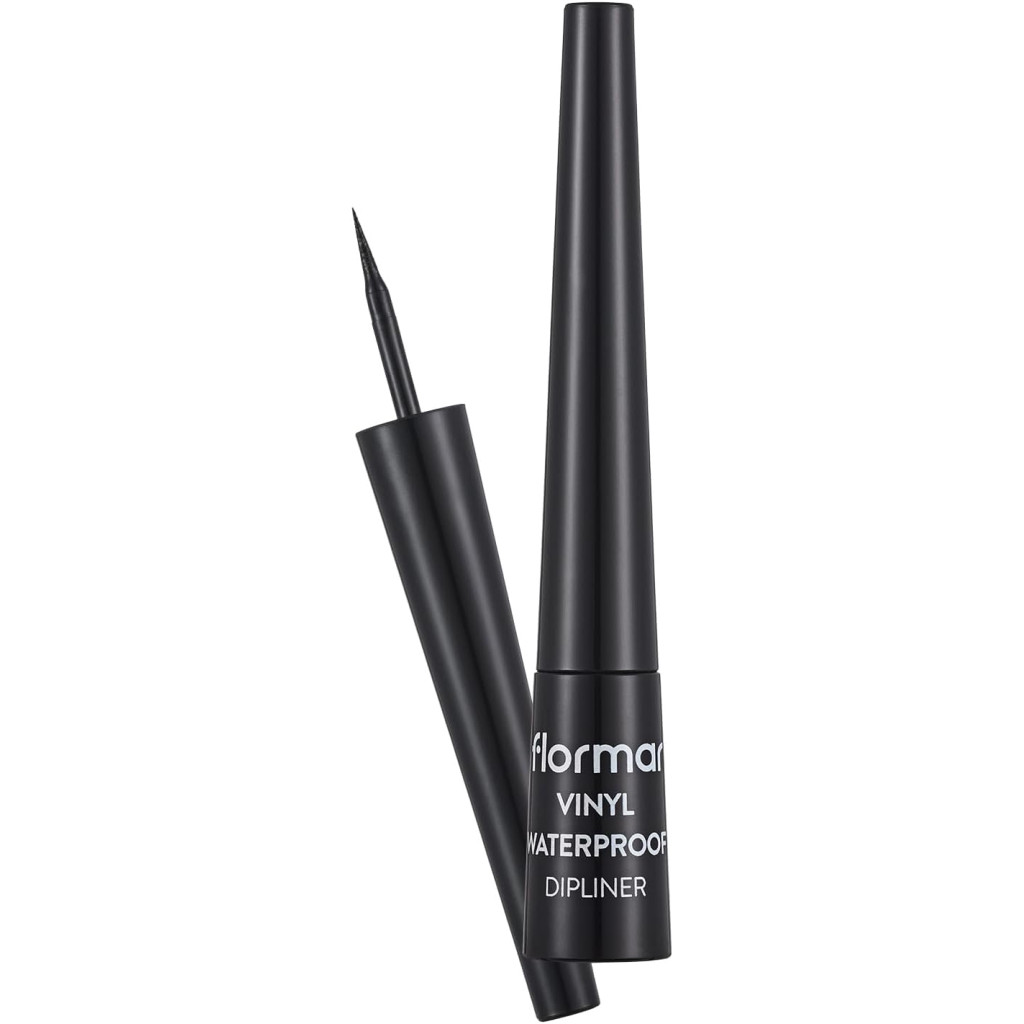 قلم تحديد مائي من فلورمار فينيل ضد الماء أسود، طبيعي