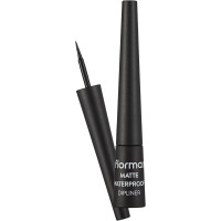 قلم تحديد العيون غير اللامع المقاوم للماء باللون الأسود