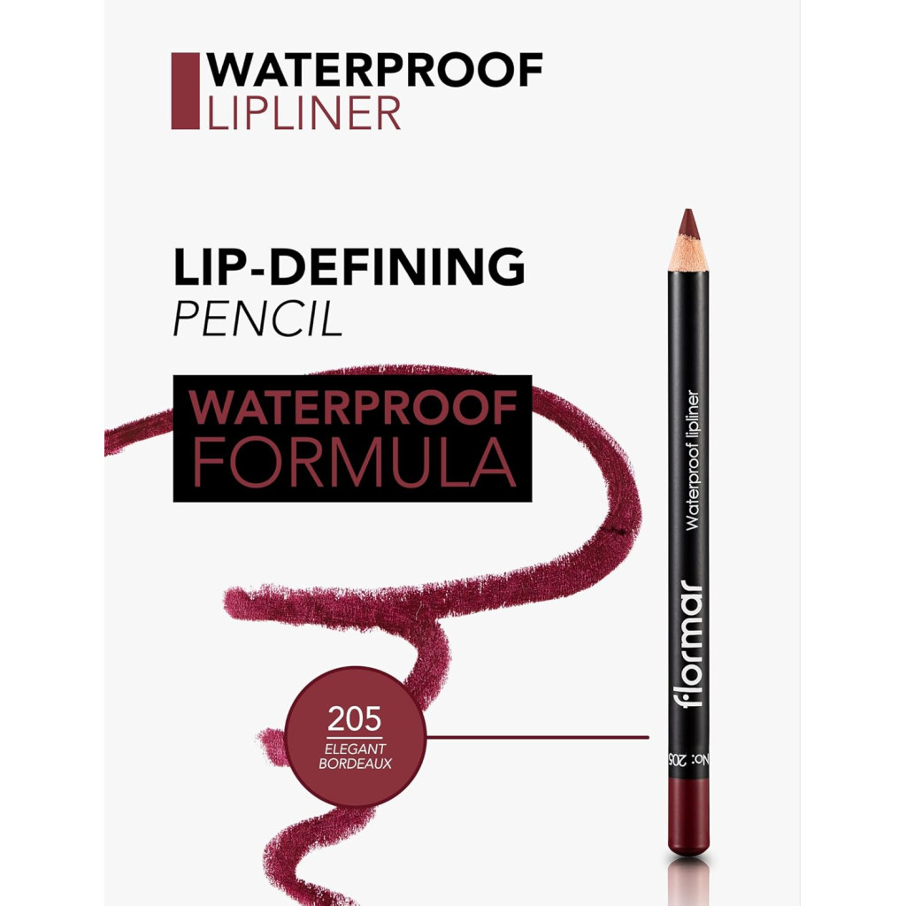 قلم تحديد الشفاه من فلورمار - 205، طبيعي