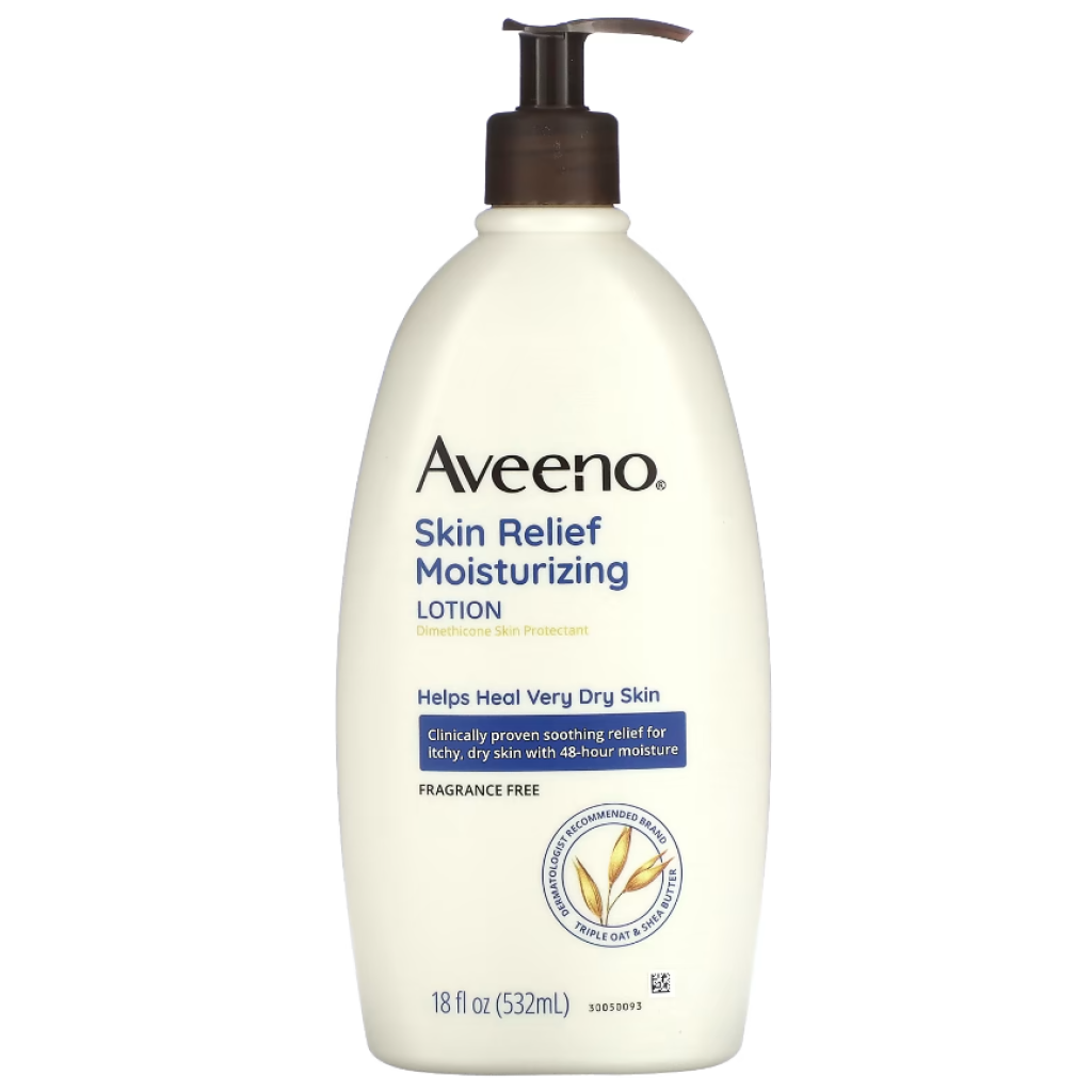 لوشن الترطيب اليومي - ترطيب شفاف وخالٍ من العطور من أفينو - 532 مل