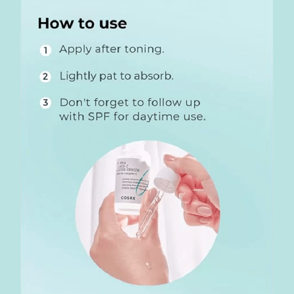 سيروم معزز لتجديد البشرة بخلاصة اي اتش اي بي اتش اي وفيتامين سي من كوسركس - 30مل