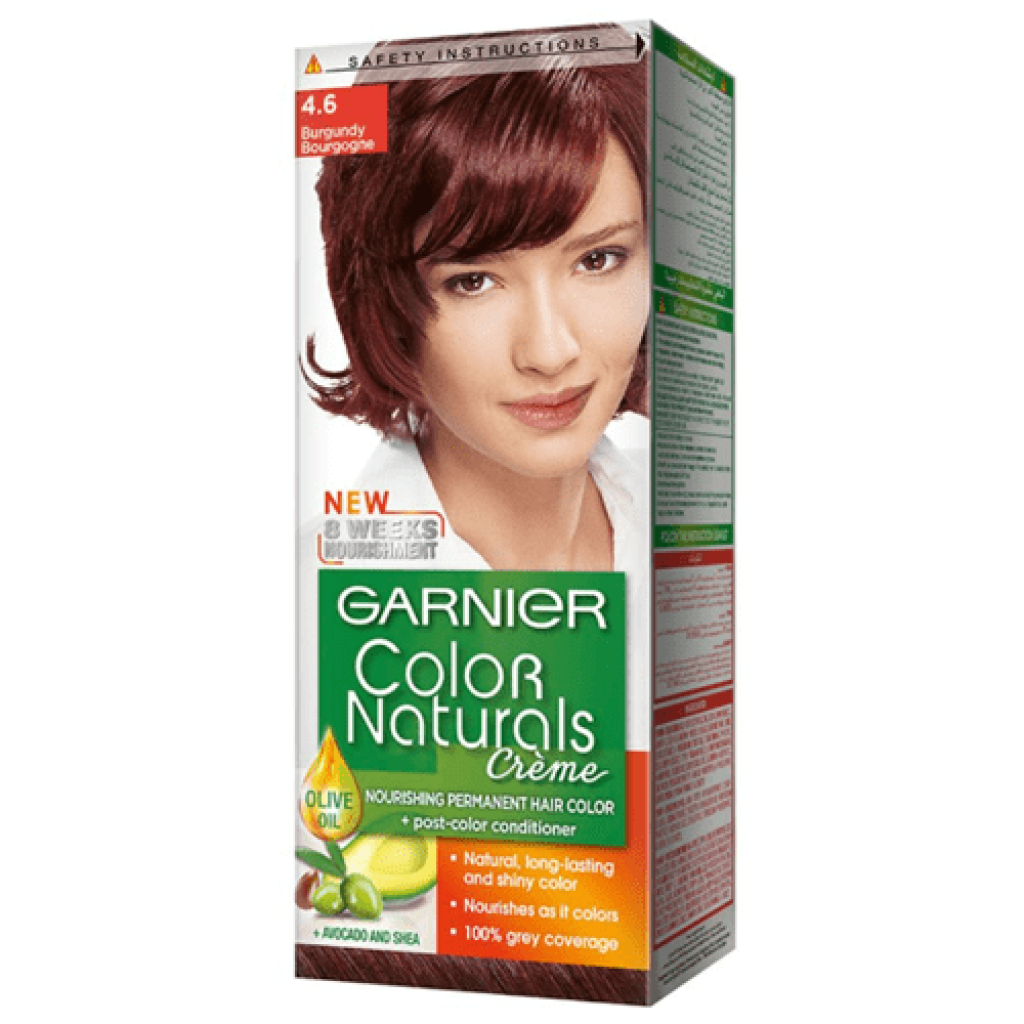 صبغة كولور ناتشرلز كريم من قارنييه - برغندي
