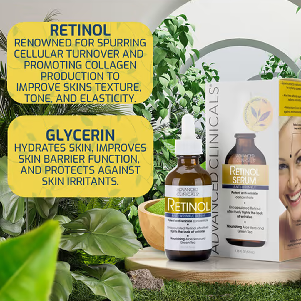 سيروم الريتينول مضاد للتجاعيد من ادفانسد كلينيكالز - 52مل