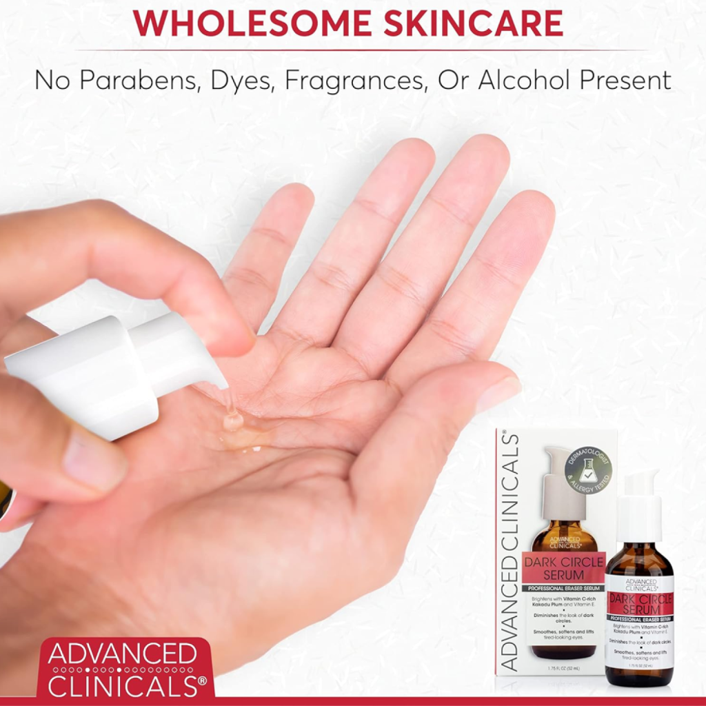 سيروم العين للعناية بالهالات السوداء من ادفانسد كلينيكالز - 52مل