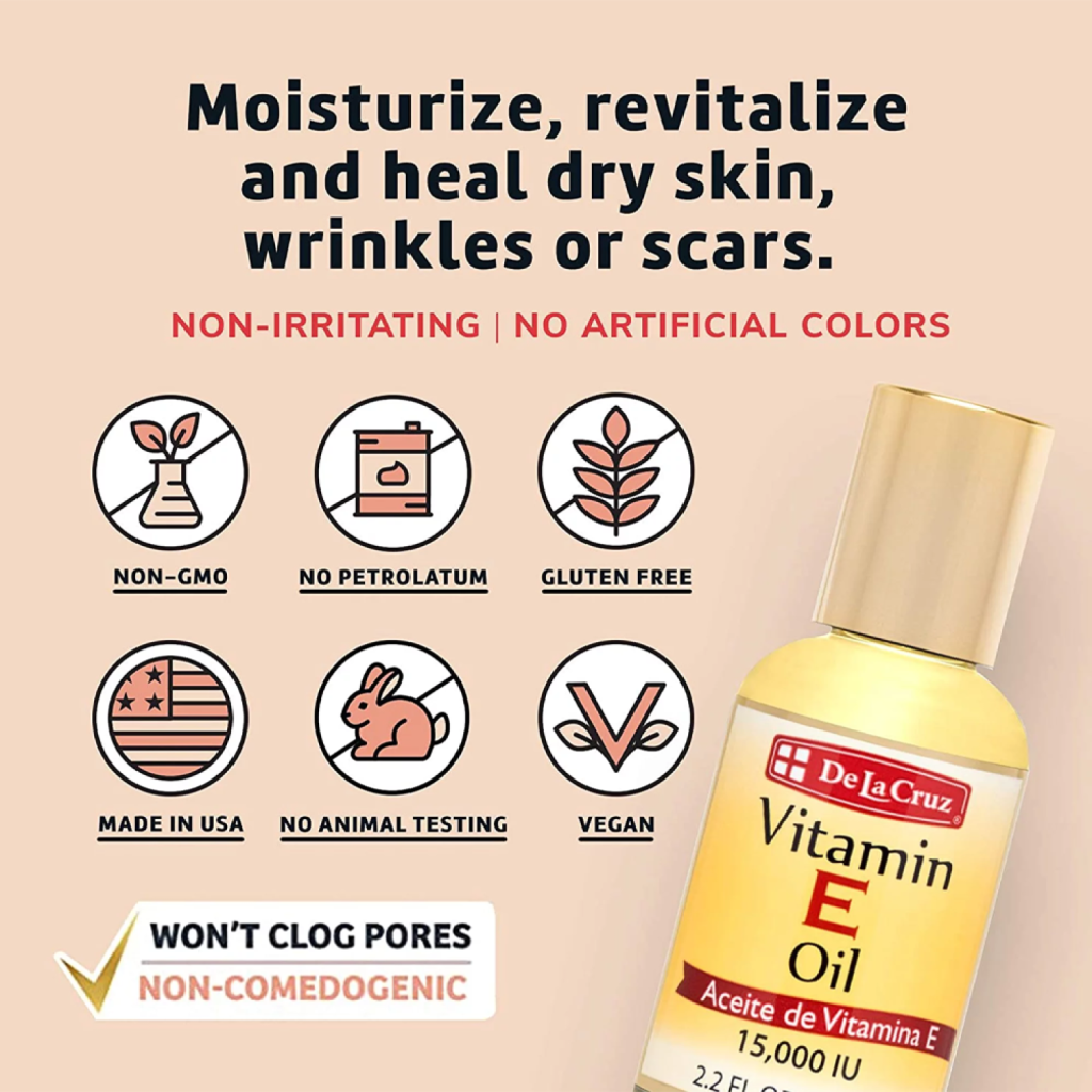 زيت فيتامين هـ من دي لا كروز - 65مل