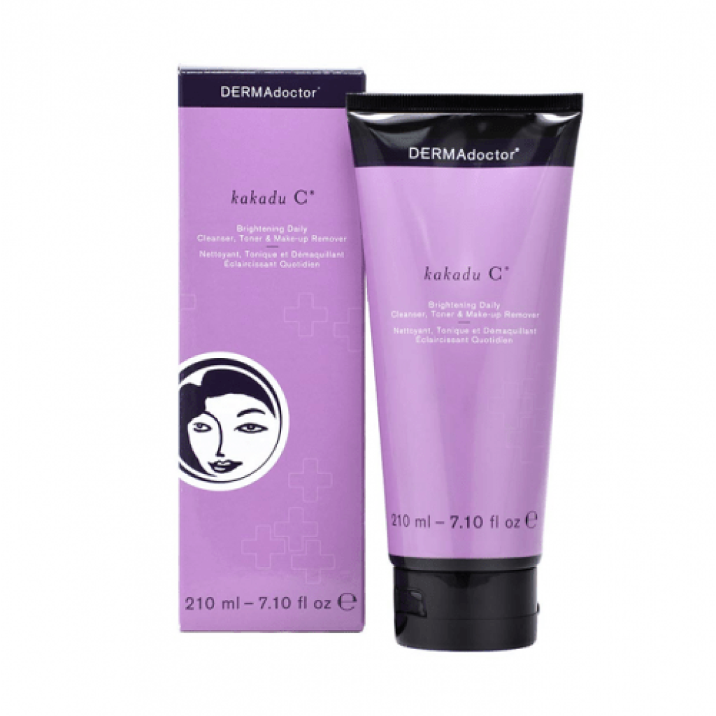 منظف وتونر ومزيل مكياج كاكادو سي من ديرما دكتور - 210مل