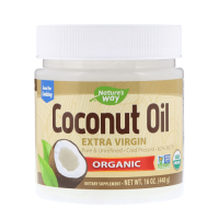 زيت جوز الهند العضوي من نيتشرز واي - 448غ