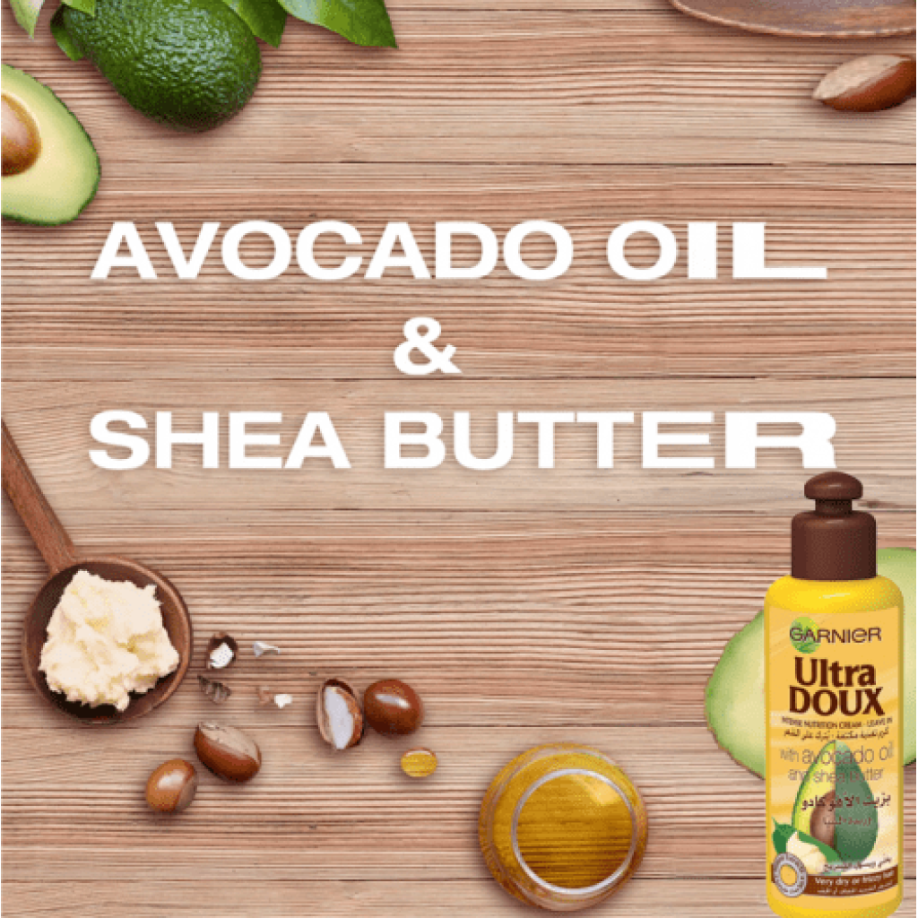 كريم الشعر الترا دو بزيت الافوكادو وزبدة الشيا من قارنييه - 200مل