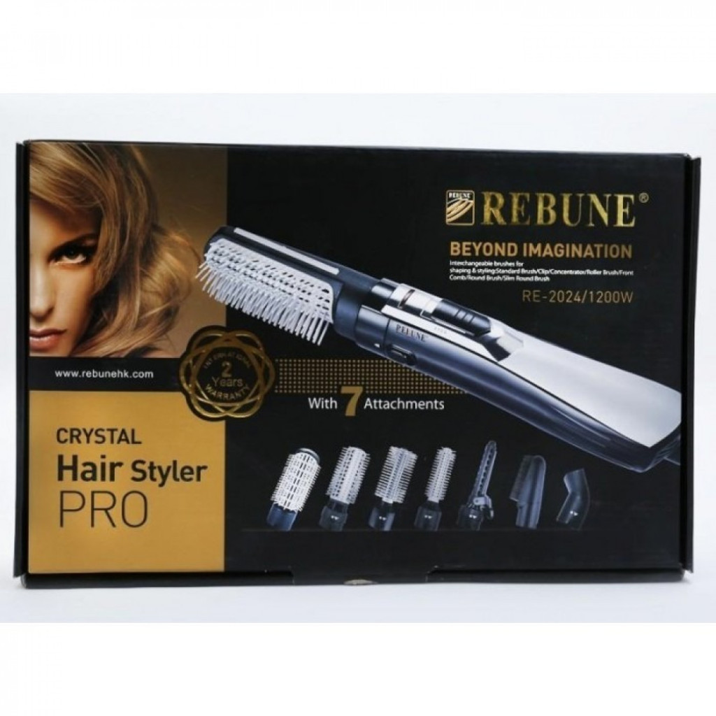 ريبون استشوار 7 قطع ازرق 1200 W رقم 2025