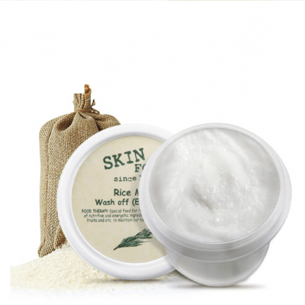 قناع الوجه بالأرز من سكن فود -100غ