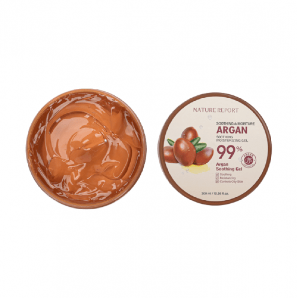ناتشر ريبورت جل الأرجان المهدئ والمرطب - 300 مل