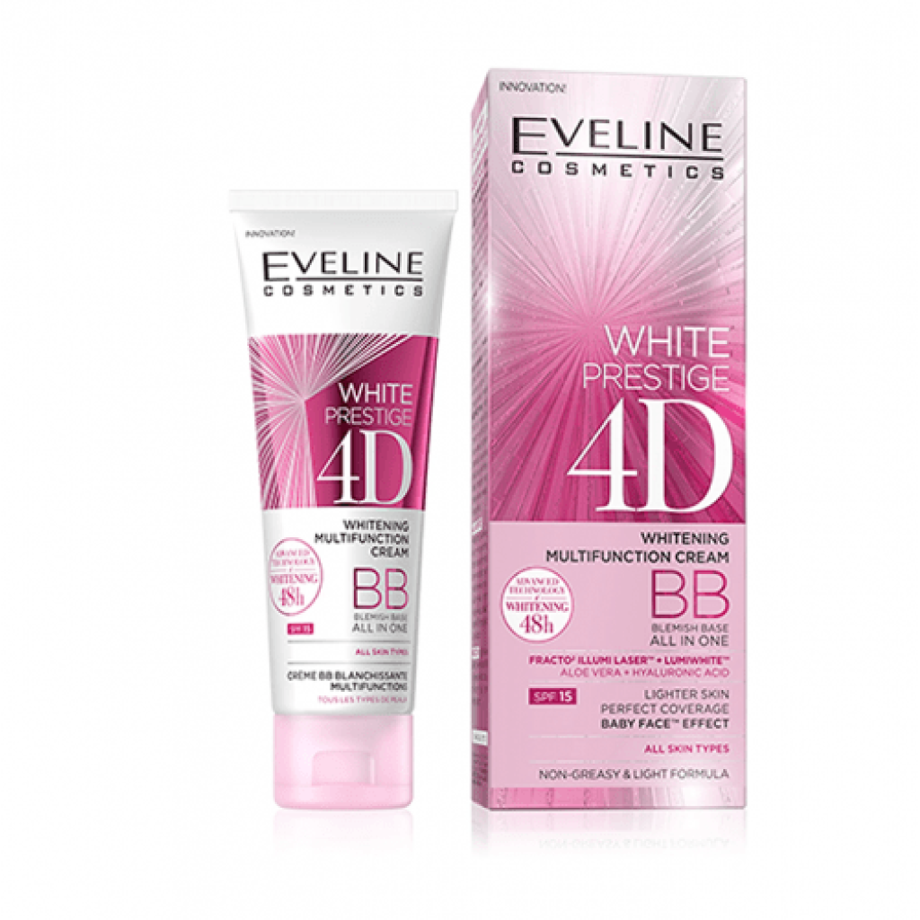 بيبي كريم وايت برستيج فور دي متعدد الوظائف من إيفلين - 50 مل