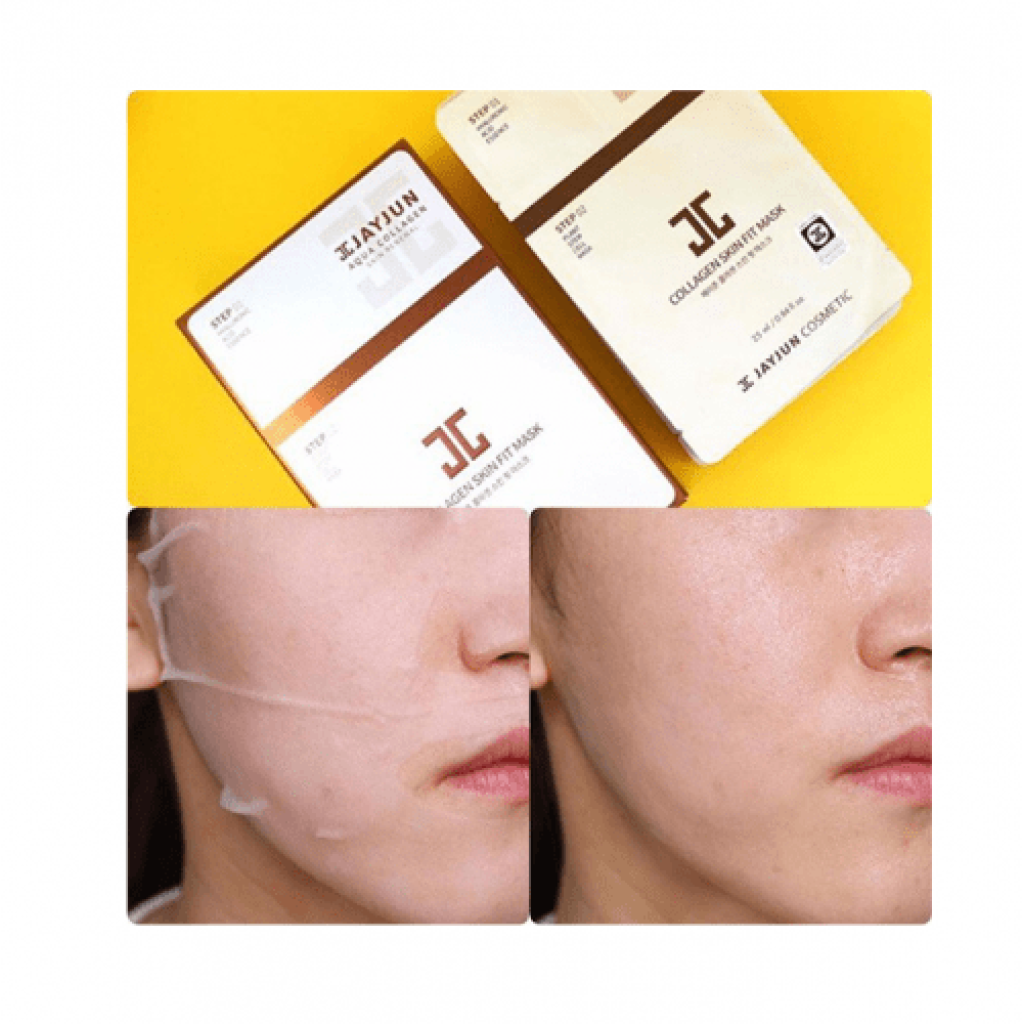 قناع الوجه سكين فيت بالكولاجين بخطوتين من جيجون - 25مل