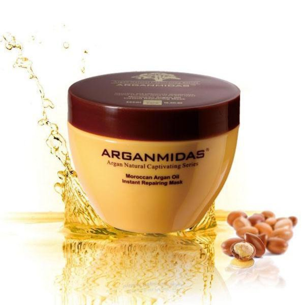 قناع شعر بزيت الارجان الطبيعي من ارجان ميداس 300 مل