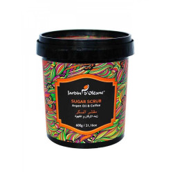 مقشر السكر بزيت الأرغان و القهوة من جاردن اوليان - 600 جم
