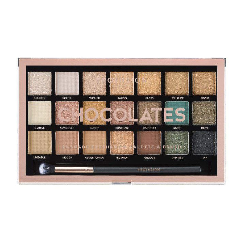 طقم ظلال عيون 21 لون شوكولاتس من بروفيوجن
