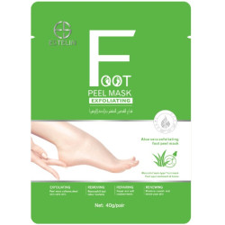 قناع القدمين المقشر بخلاصة الألوفيرا من إستلين