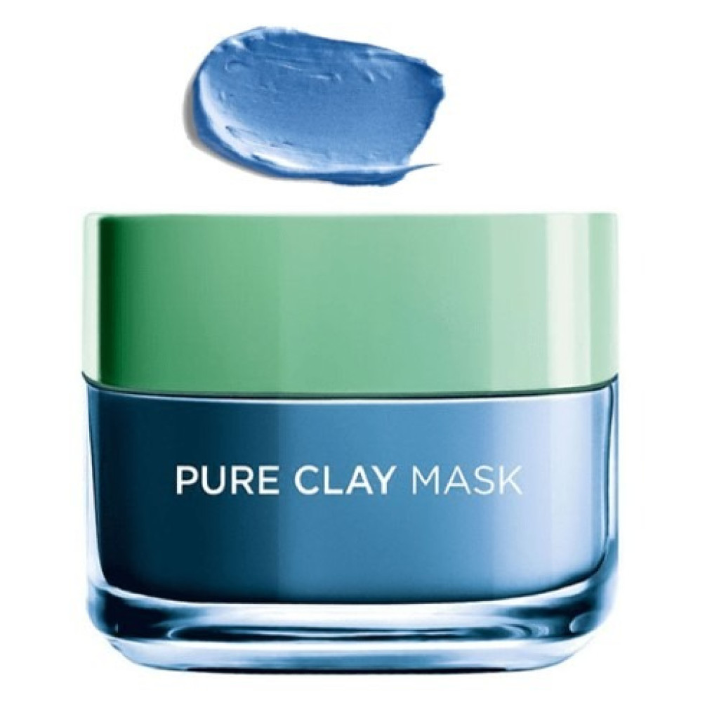 قناع الطين النقي ازالة الرؤوس السوداء وشد المسامات - لوريال