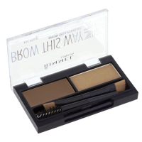 مجموعة بودرة الحواجب برو ذيس واي من ريميل لندن - بني