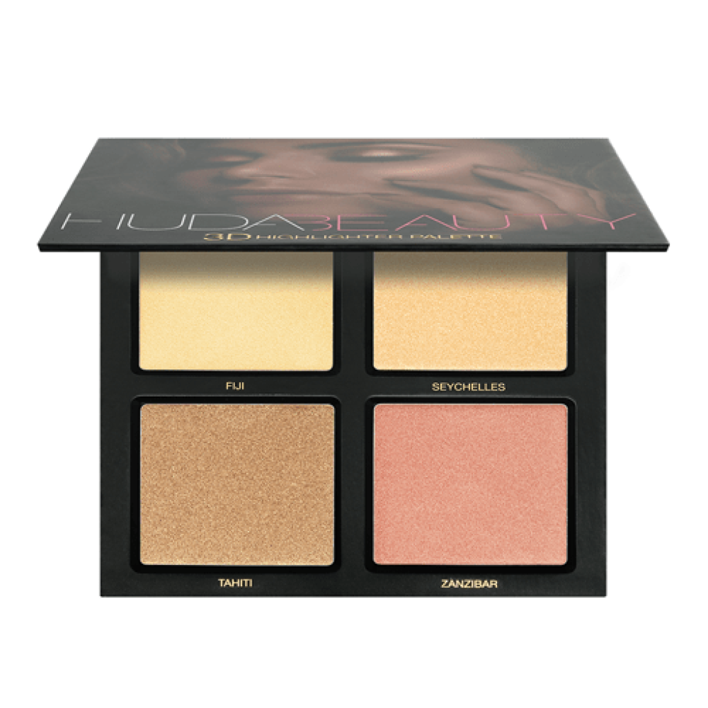 مجموعة إضاءة ثلاثية الأبعاد من هدى بيوتي  جولدن ساندز