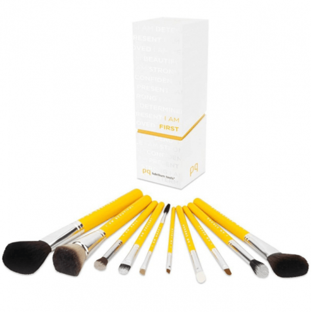 مجموعة فرش مكياج احترافية من بديليوم تولز 10 قطعة