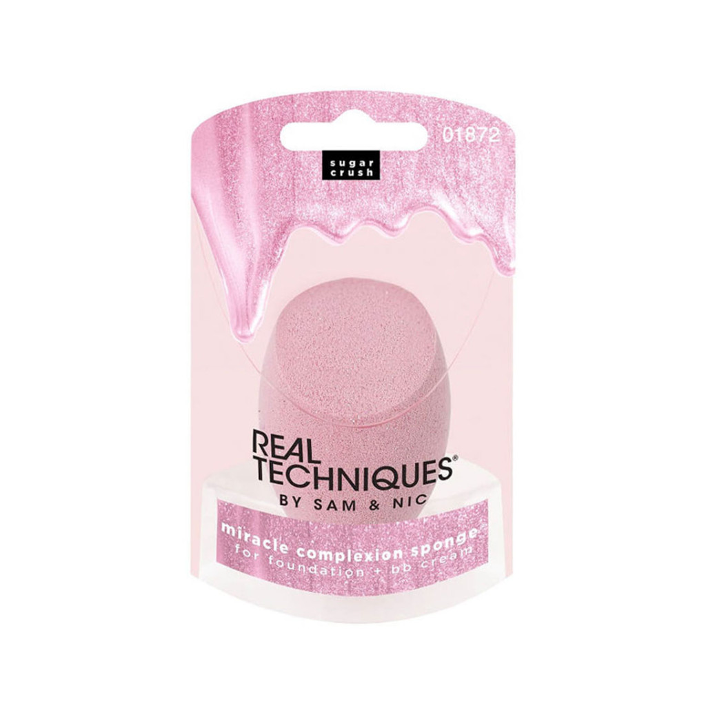 اسفنجة مكياج من ريل تكنيك وردي